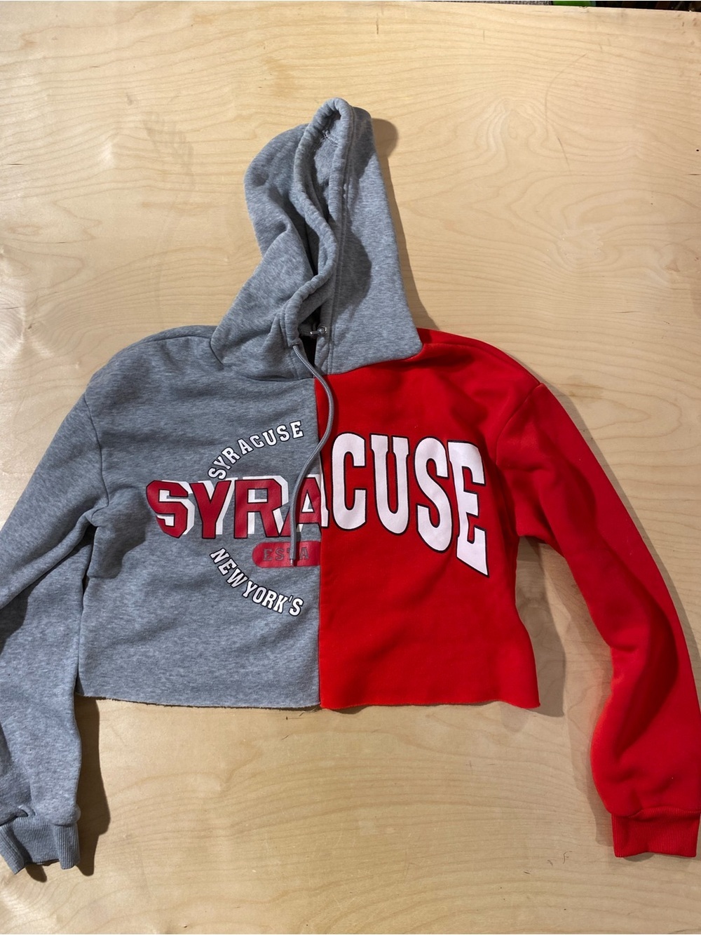 Roma Concepts by Rosee Cropped Hoodie XL (RP)